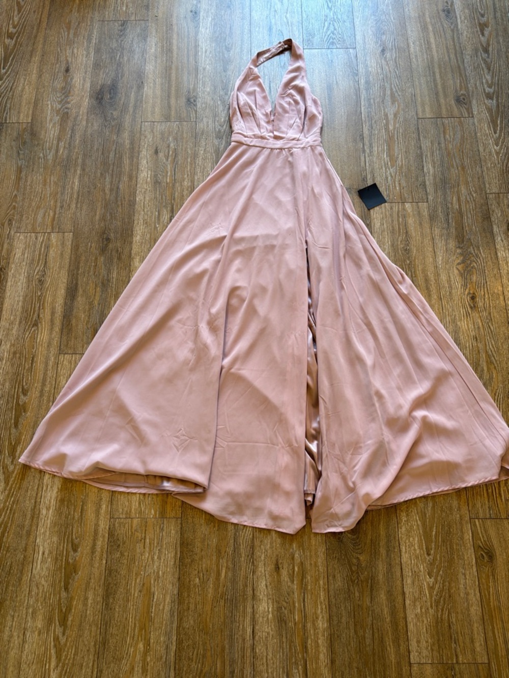 NWT Women’s Lulus Lilac Elegant Halter Maxi Dress Size X Small